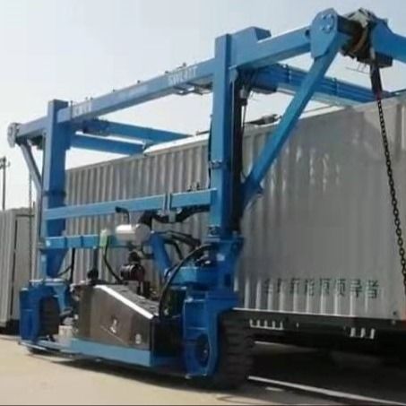 Blaue industrielle spreizen Fördermaschinen-Hersteller-Easy Operate For-Stahlerzeugnisse